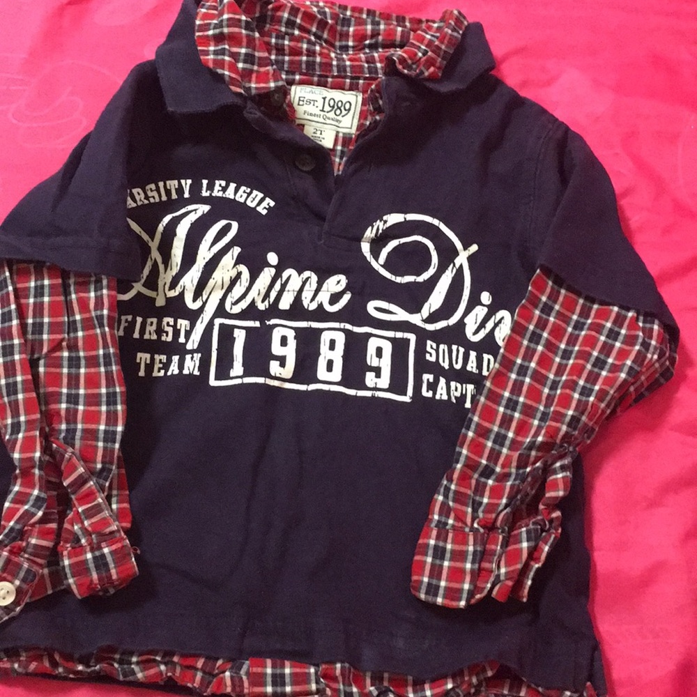 Children ‘s place boy 2T long sleeve shirt